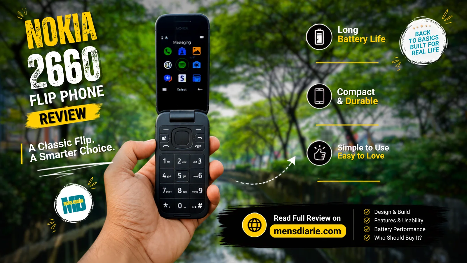 Nokia 2660 Flip Phone